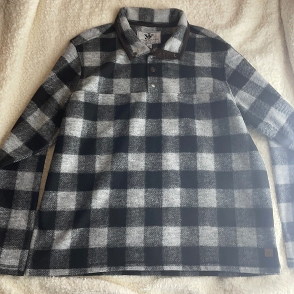 THICK FLANNEL PULLOVER - Picture 1 of 1